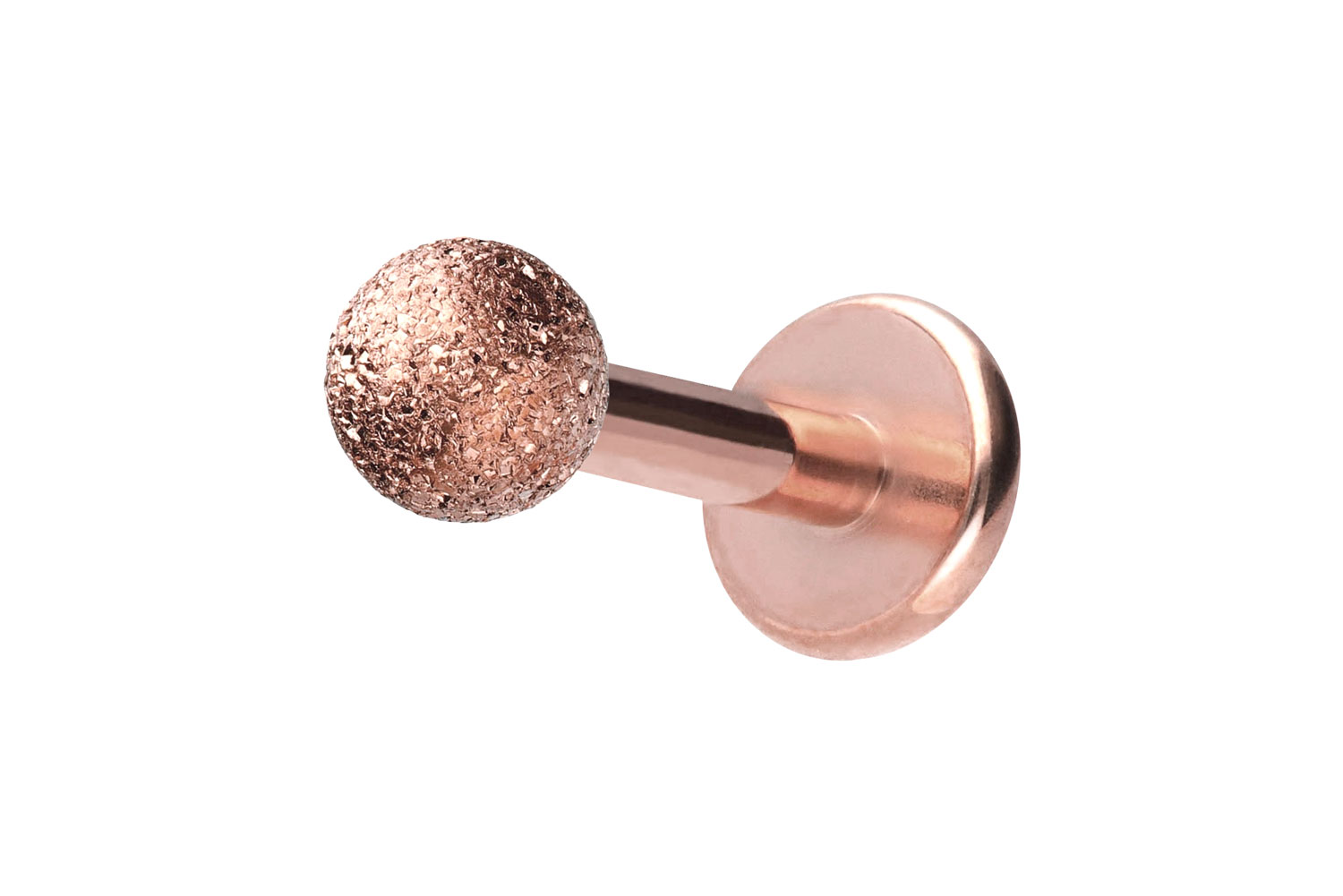 Chirurgenstahl Labret Piercing DIAMANTOPTIK